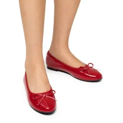 Bow Dual-tone Cap Toe Flats