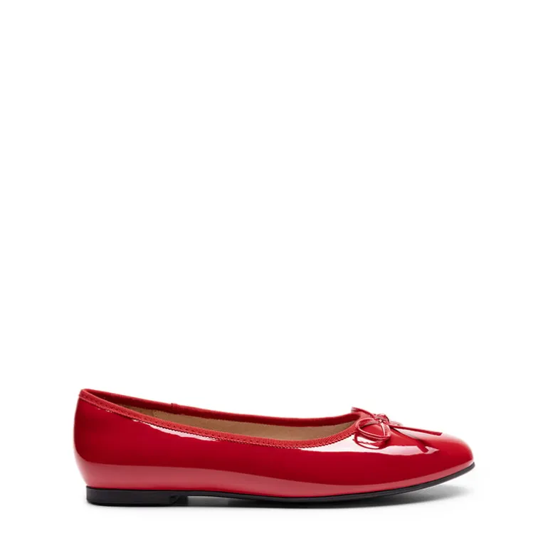 Bow Dual-tone Cap Toe Flats