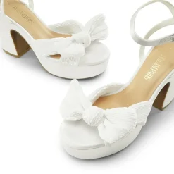 Bow Knot Platform Sandals