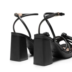 Bowknots Crystal Heeled Sandals