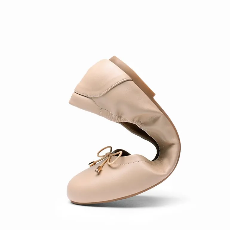 Bowknot Soft Foldable Ballet Flats