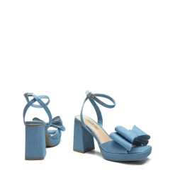 Bow Platform Chunky Sandals
