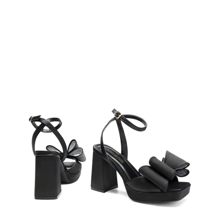 Bow Platform Chunky Sandals