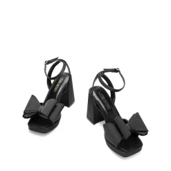 Bow Platform Chunky Sandals