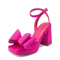 Bow Platform Chunky Sandals