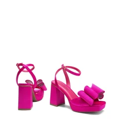 Bow Platform Chunky Sandals