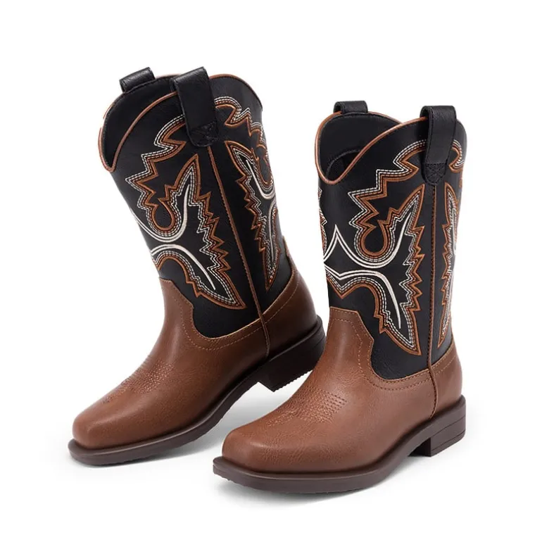 Boys’ Camouflage Western Cowboy Boots