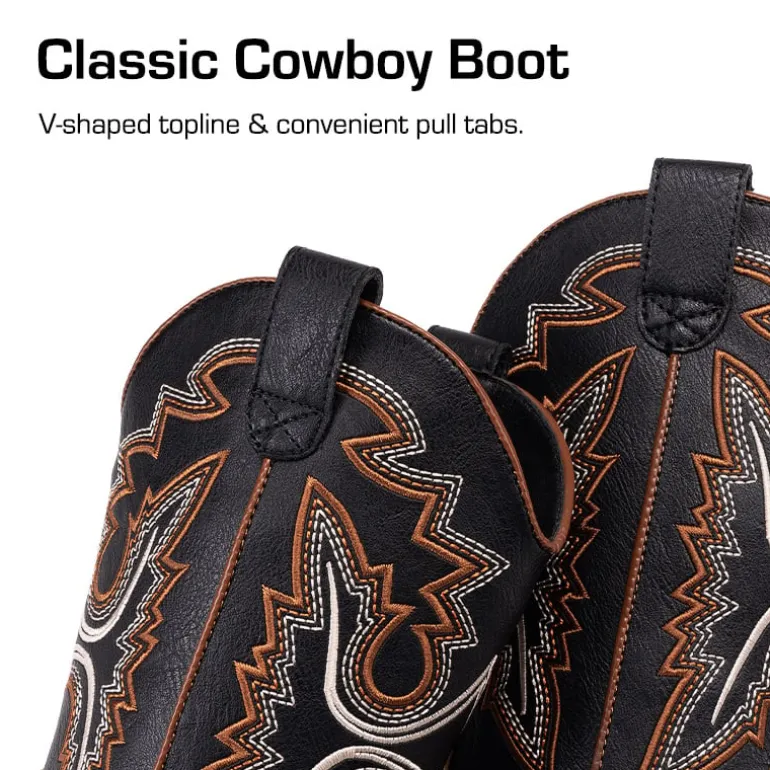 Boys’ Camouflage Western Cowboy Boots