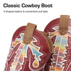 Boys’ Camouflage Western Cowboy Boots