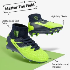 Boys & Girls High Top Youth Football Cleats