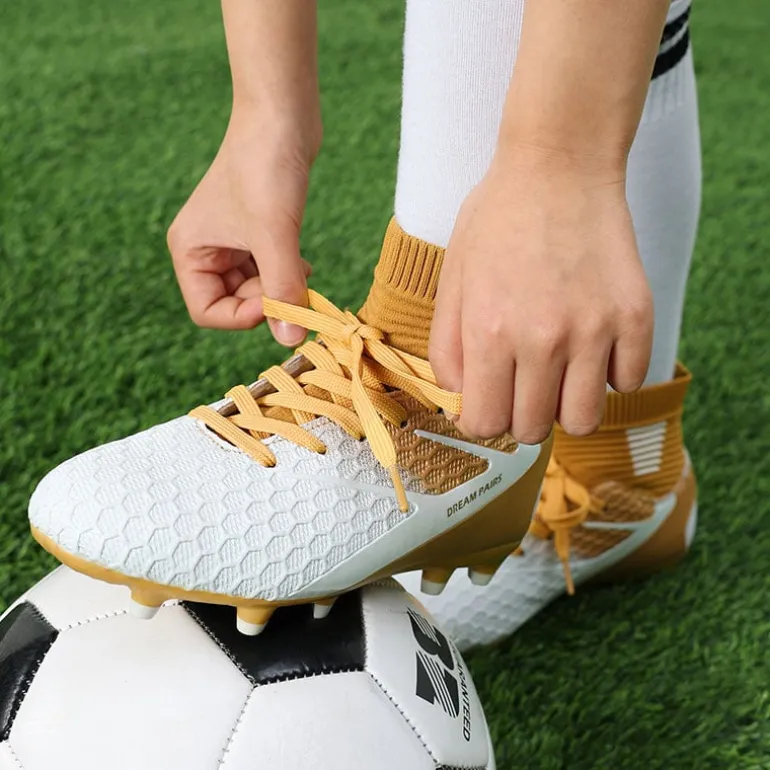 Boys & Girls High Top Youth Football Cleats