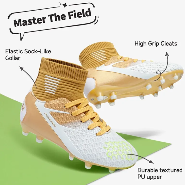 Boys & Girls High Top Youth Football Cleats
