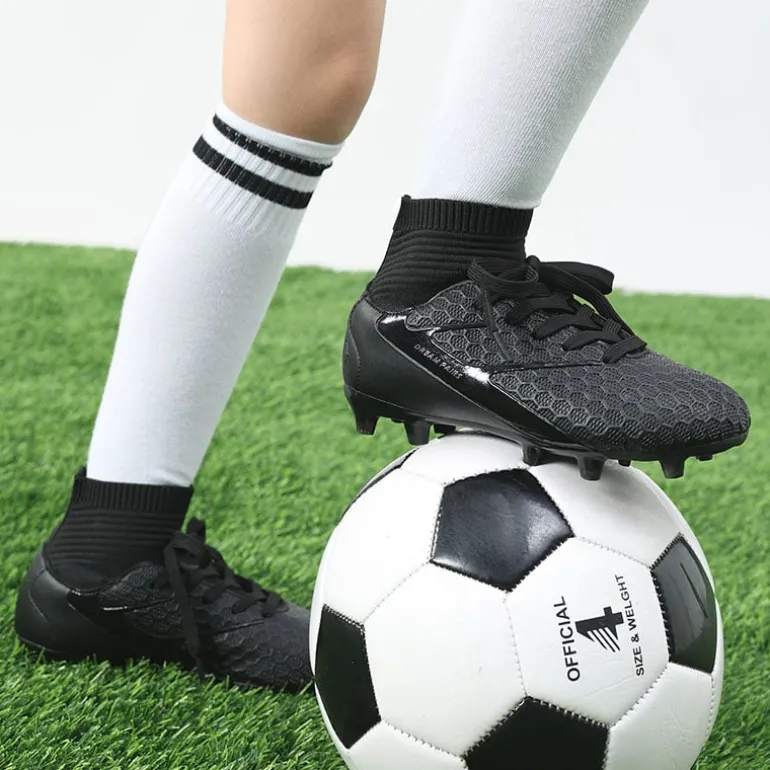 Boys & Girls High Top Youth Football Cleats