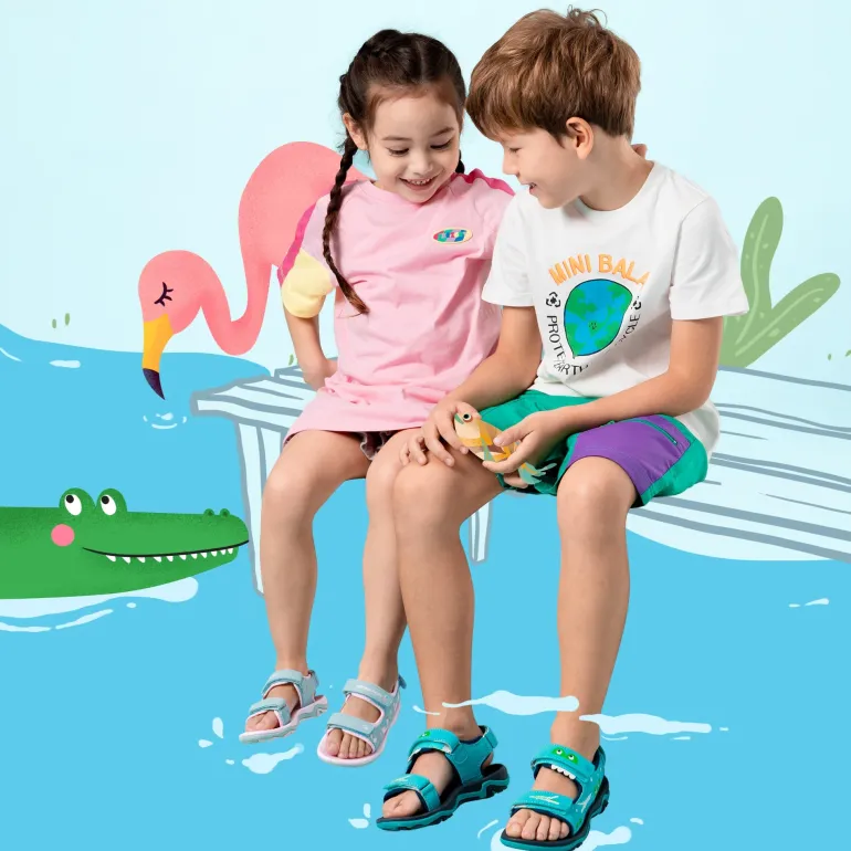 Boys & Girls Open-Toe Sport Sandals
