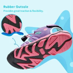 Boys Girls Quick-Dry Athletic Sandals