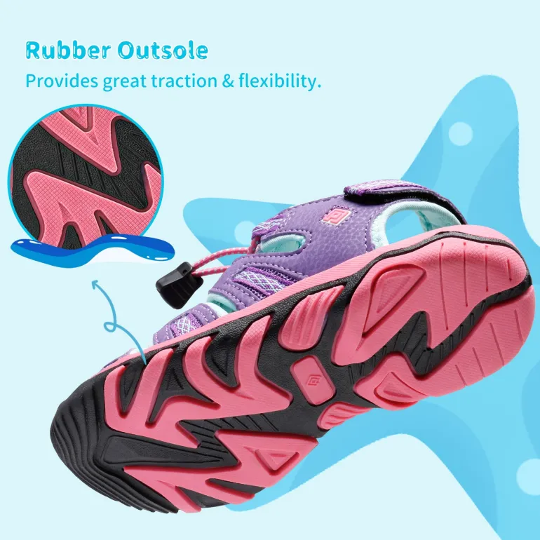 Boys Girls Quick-Dry Athletic Sandals