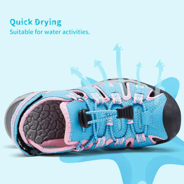 Boys Girls Quick-Dry Athletic Sandals