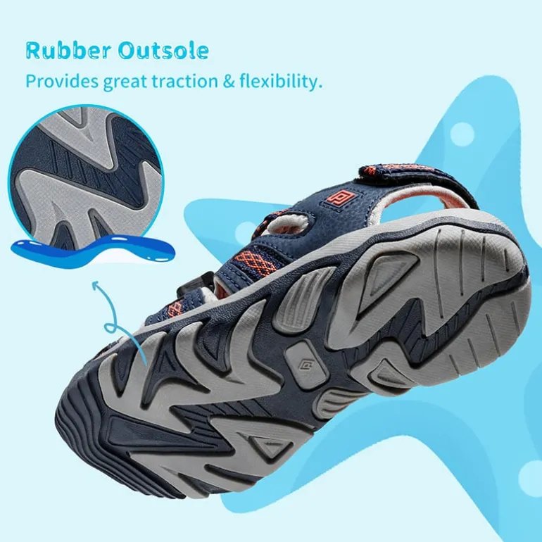 Boys Girls Quick-Dry Athletic Sandals