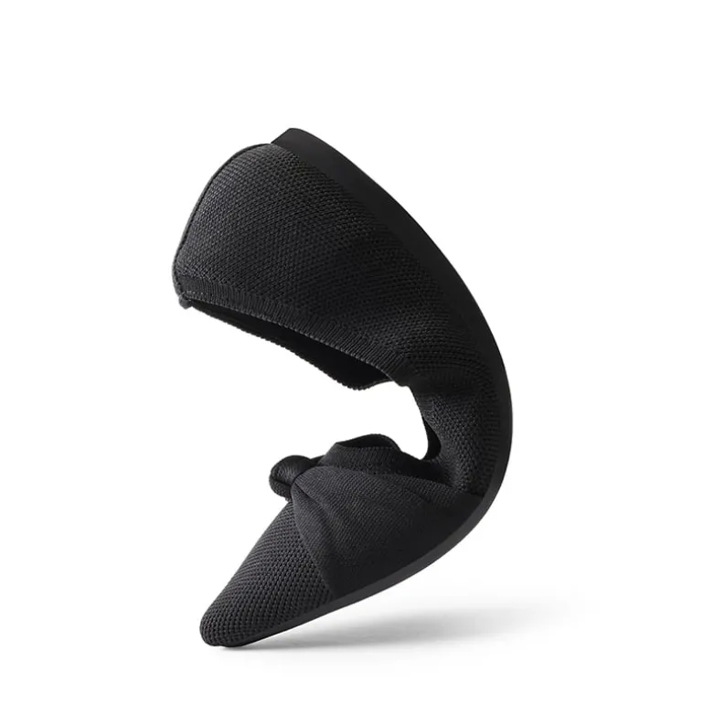 Breathable Bowknot Pointed Toe Knit Flats