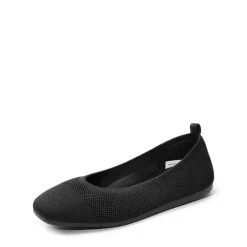 Breathable & Comfortable Square-Toe Flats