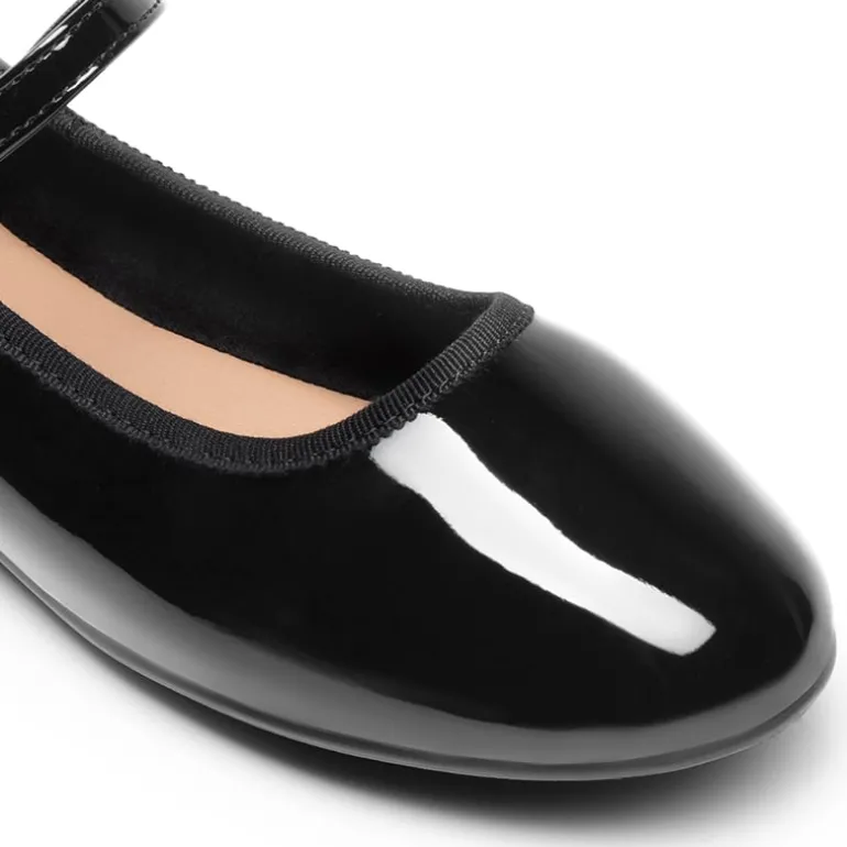 Buckle Round Toe Mary Jane Flats