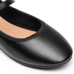 Buckle Round Toe Mary Jane Flats