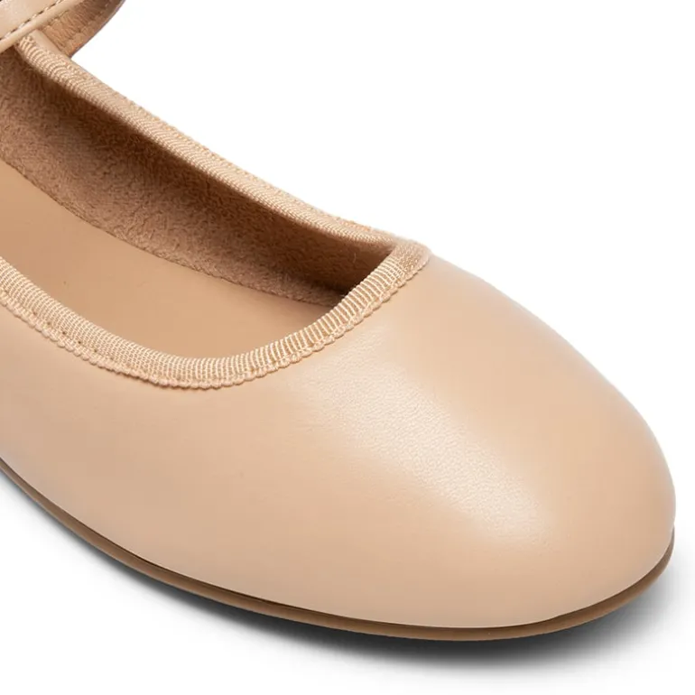 Buckle Round Toe Mary Jane Flats