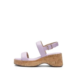Buckle Strap Platform Wedge Sandals