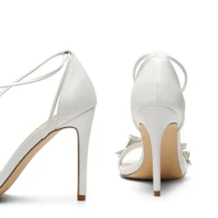 Butterfly Lace Up Stilleto High Heels