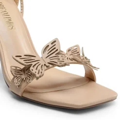 Butterfly Lace Up Stilleto High Heels