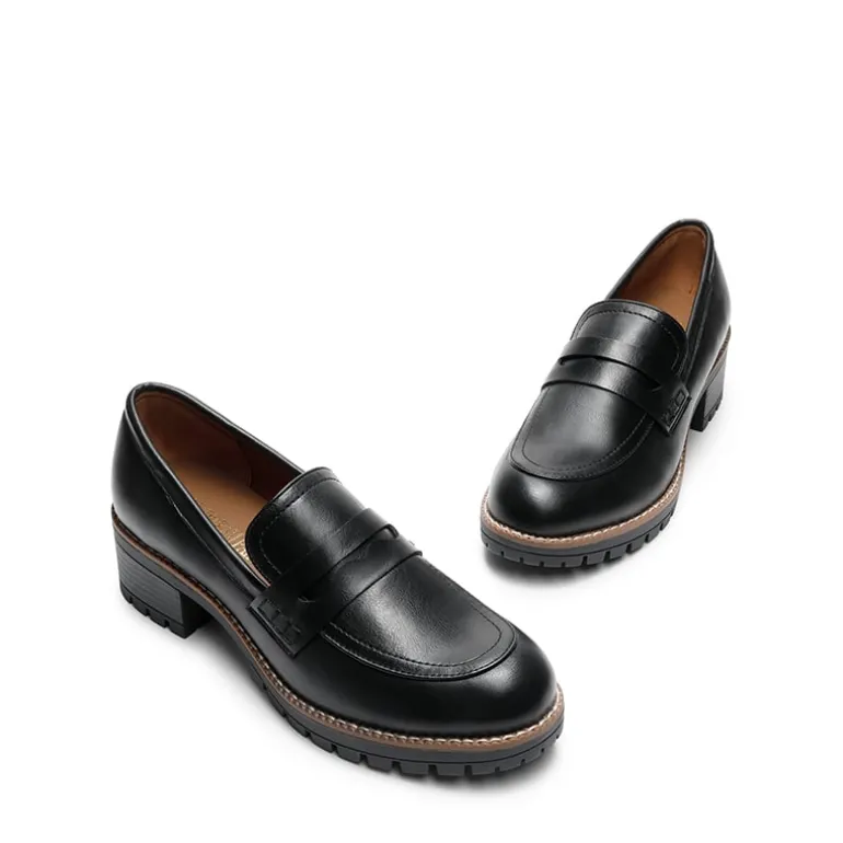 Casual Dress Chunky Penny Loafers