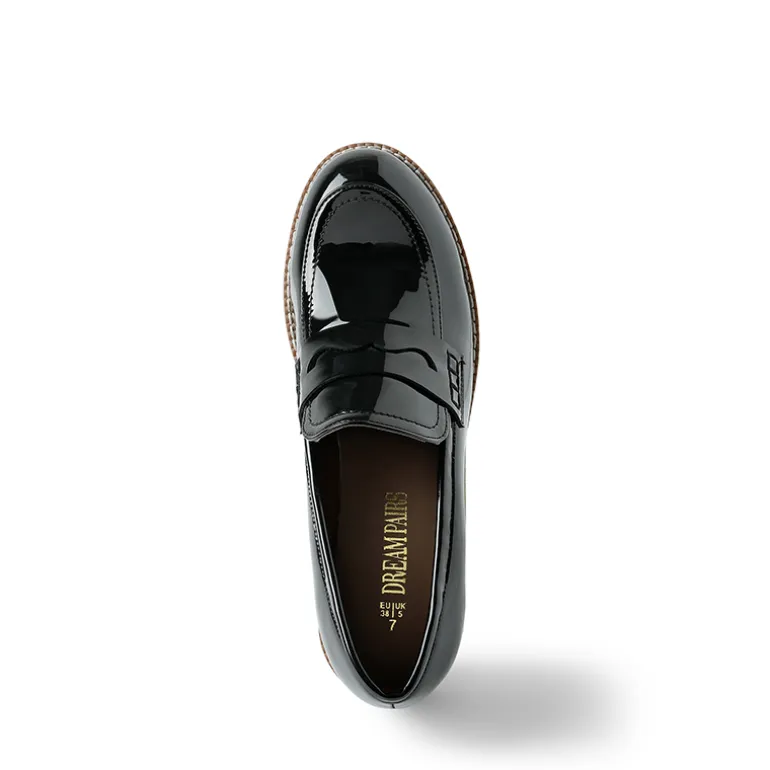 Casual Dress Chunky Penny Loafers