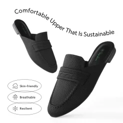 Casual Knitted Round Toe Mules