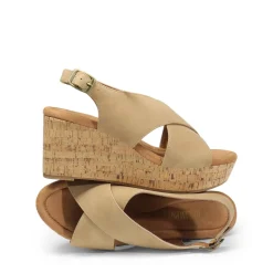 Casual Platform Criss-Cross Wedge Sandals