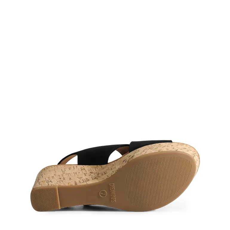 Casual Platform Criss-Cross Wedge Sandals