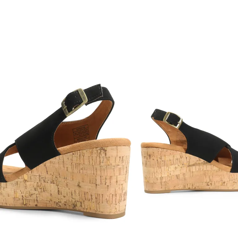 Casual Platform Criss-Cross Wedge Sandals
