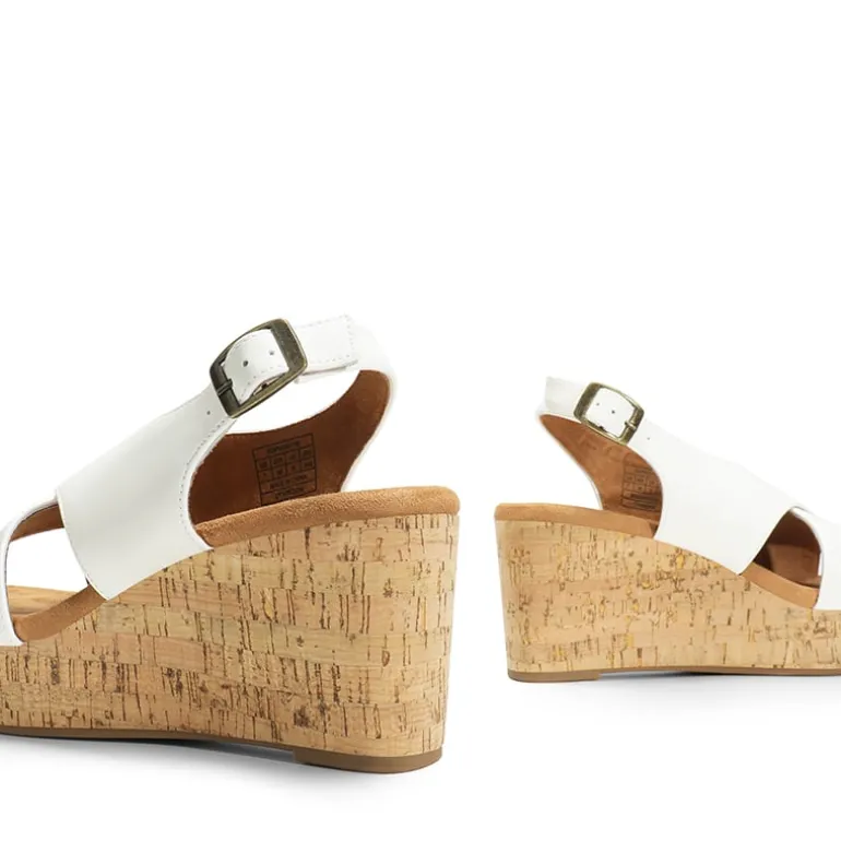 Casual Platform Criss-Cross Wedge Sandals