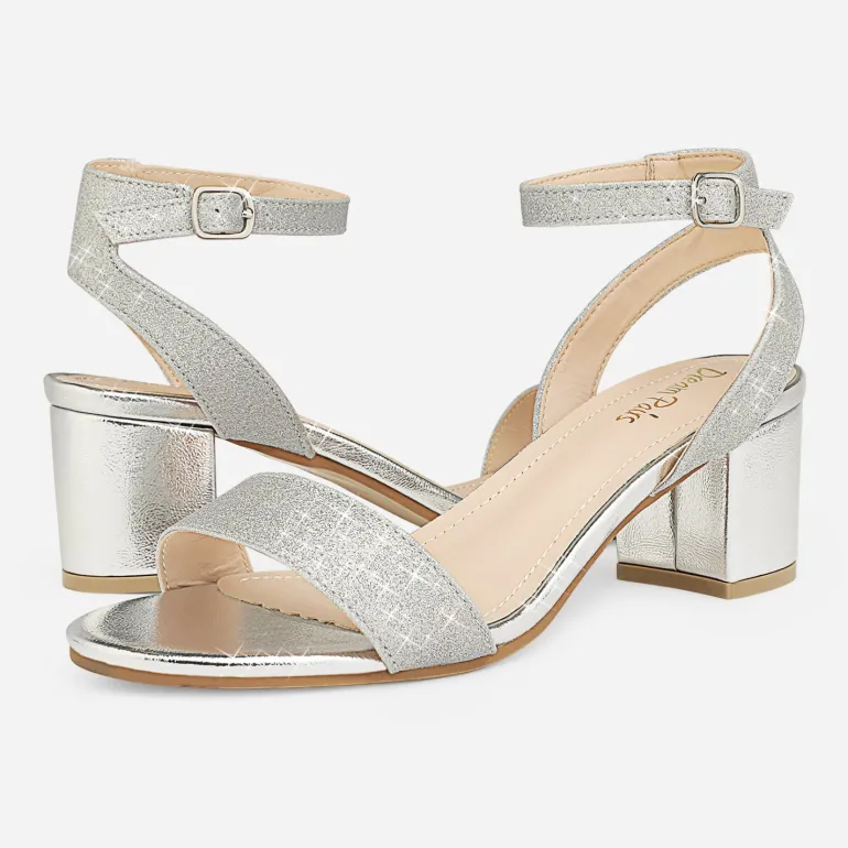 Chunky Block Heel Sandals