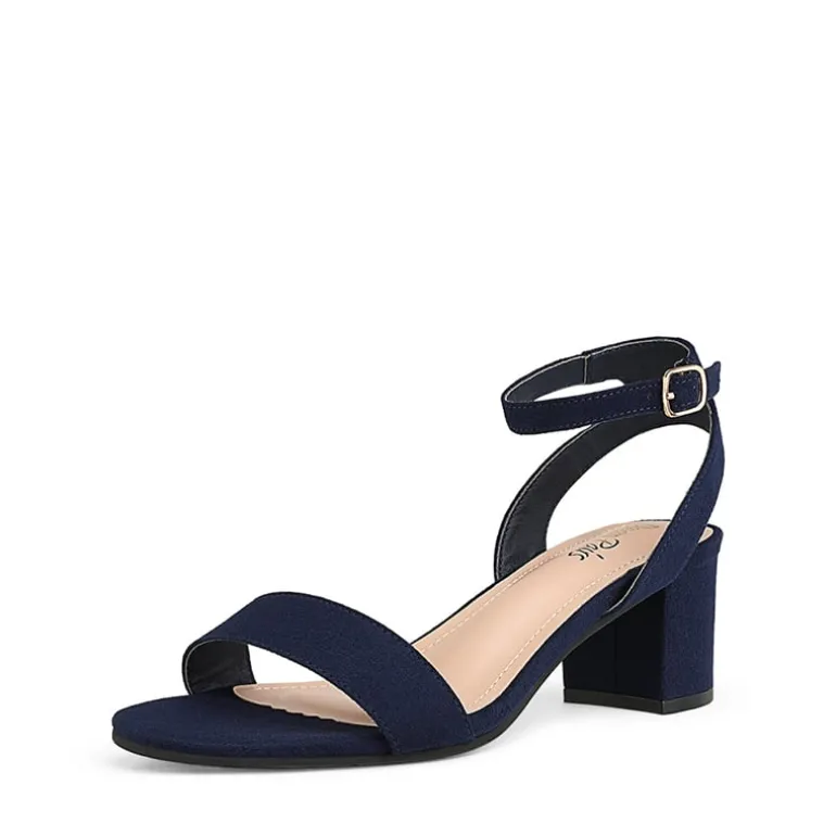 Chunky Block Heel Sandals