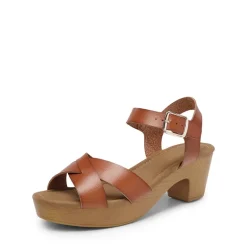 Chunky Criss Cross Platform Sandals