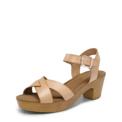 Chunky Criss Cross Platform Sandals