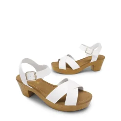 Chunky Criss Cross Platform Sandals