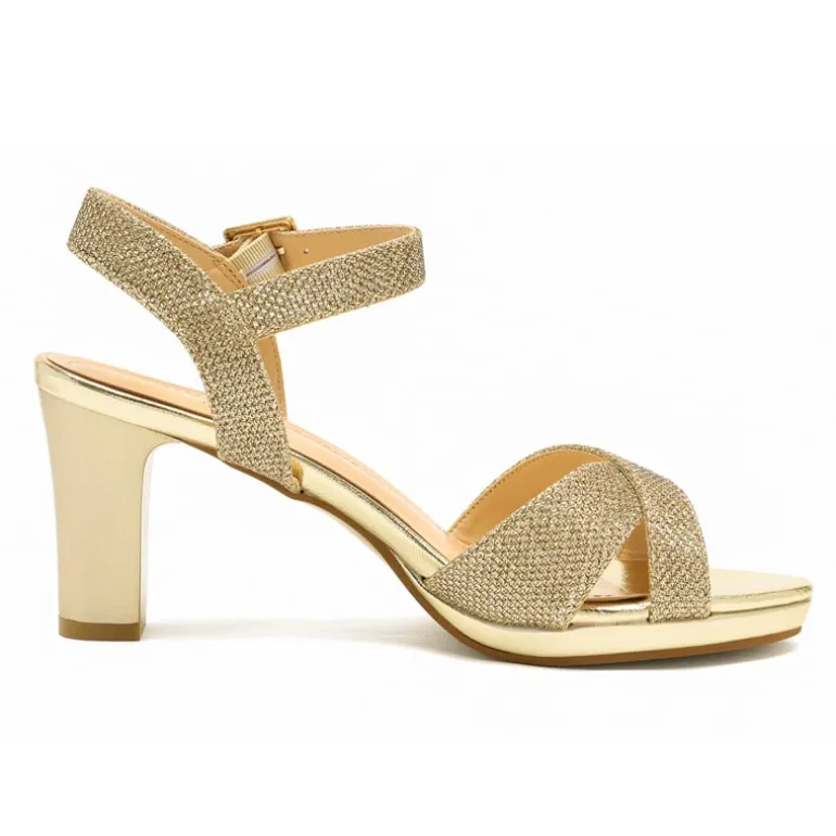 Chunky Heel Ankle Strap Sandals
