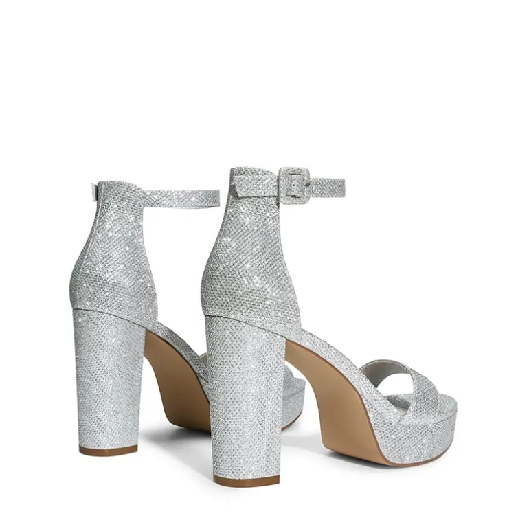 Chunky Heel Platform Ankle Strap Sandals