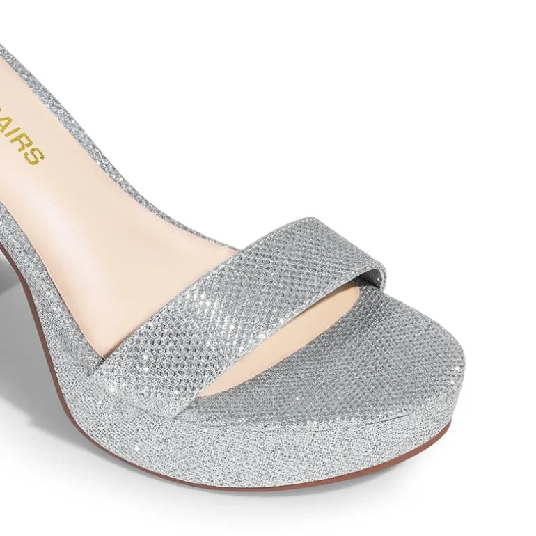 Chunky Heel Platform Ankle Strap Sandals