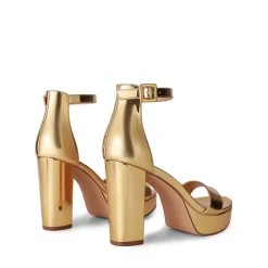 Chunky Heel Platform Ankle Strap Sandals