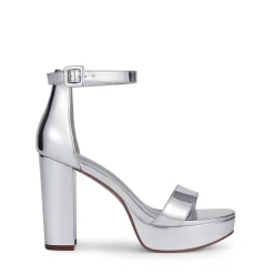 Chunky Heel Platform Ankle Strap Sandals