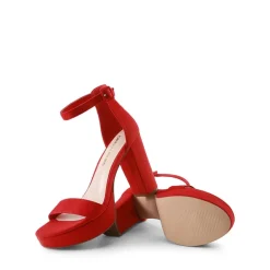 Chunky Heel Platform Ankle Strap Sandals