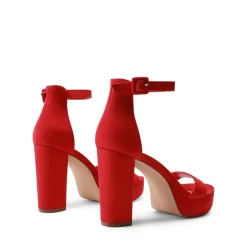 Chunky Heel Platform Ankle Strap Sandals