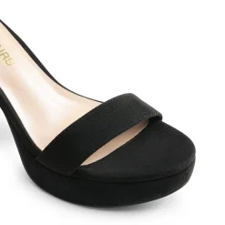 Chunky Heel Platform Ankle Strap Sandals